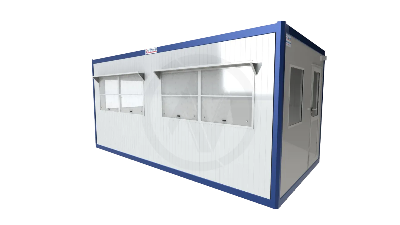 250x500 Güvenlik Kulübesi Panel Kabin